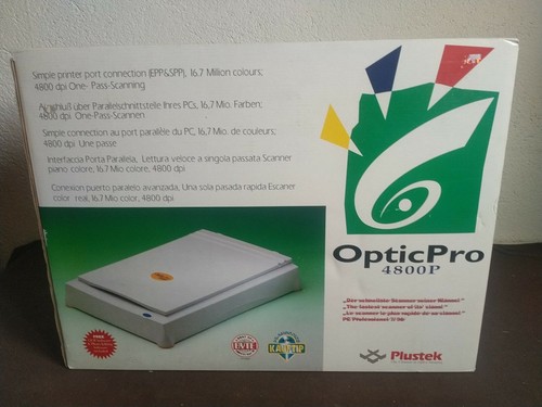 Scanner plustek opticpro - scanner,